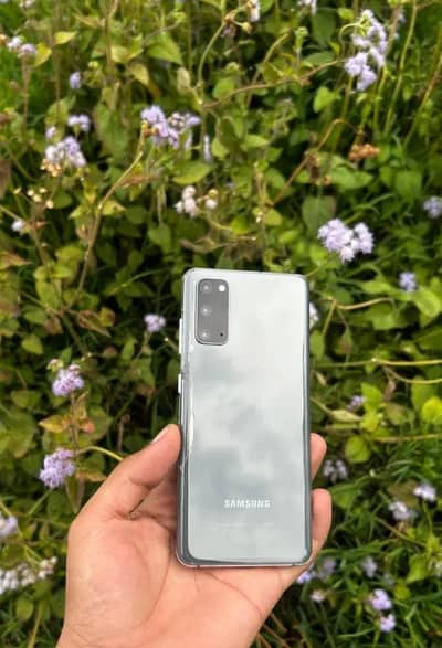 s20 samsung original non 6 128 silver grey