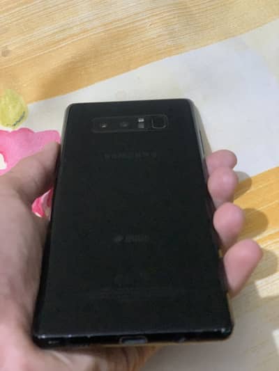 Samsung Glaxy Note 8| pta approved | black