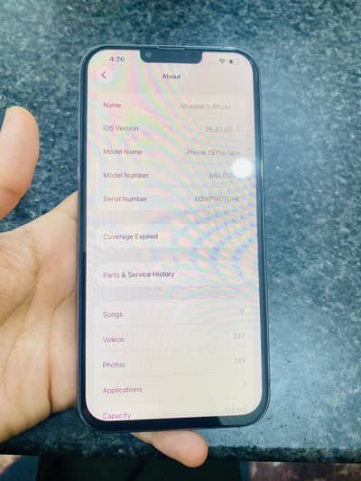 iPhone 13pro max non pta