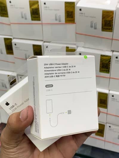25W Apple iPhone Charger White Fast Charging