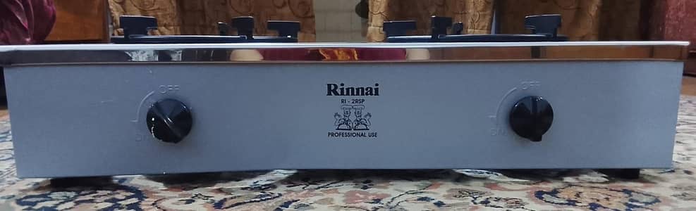 Rinnai Original Gas Stove – Dubai Import – Like New Condition