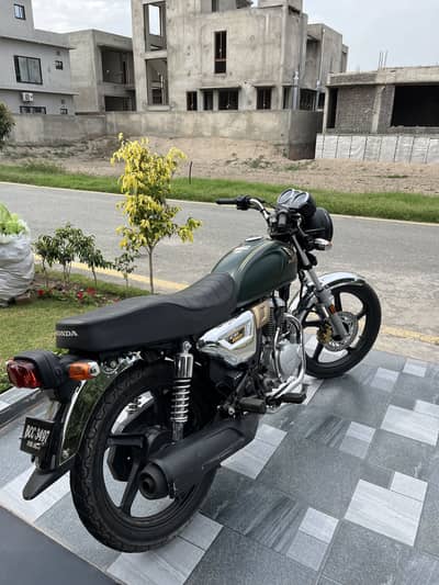 Honda CG150 Green Color