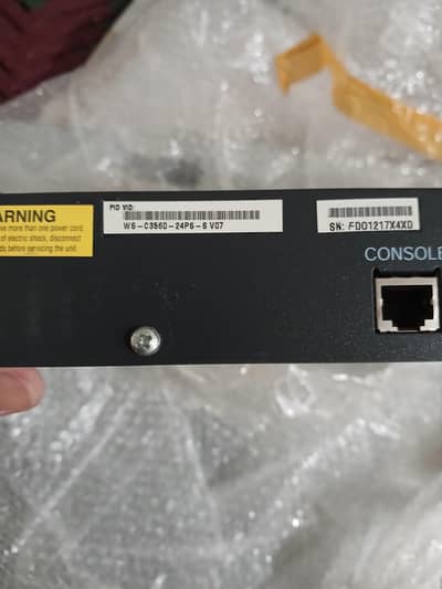 Cisco C3560 24 Port Fastethernet PoE Switch
