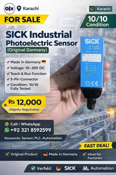 SICK Industrial Photoelectric Sensor