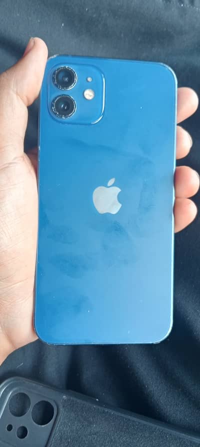iPhone 12 with charger or cover