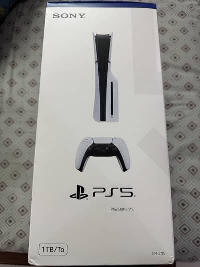 Ps5 Slim Box Pack Brand New Sealed
