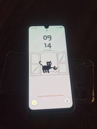 Samsung a17 10by 10ok with box only wire