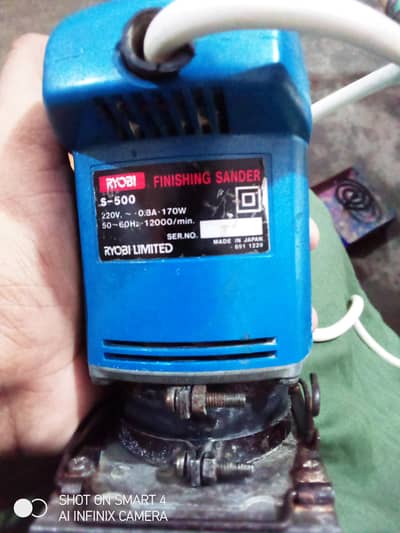 RYOBI finishing shandar Japan