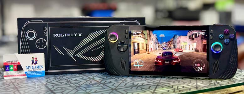 ROG ALLY X 1 TB ALMOST NEW FULL BOX AT MY GAMES