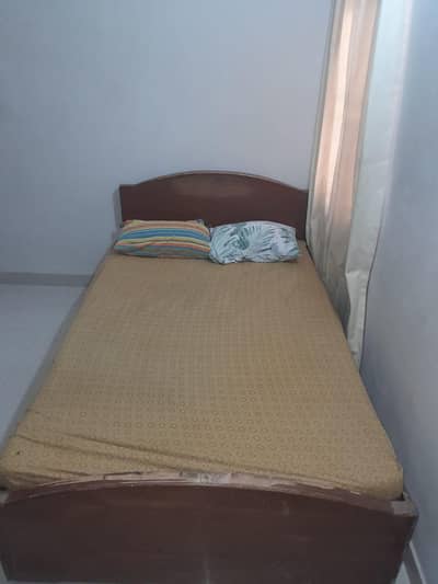 single bed with mattress for sell