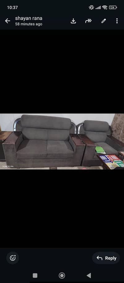 6 seater sofa set very good condition