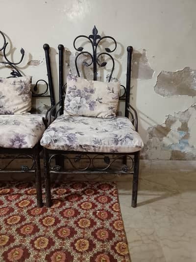 Iron Sofa Set