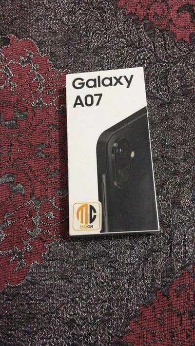 samsung A07 box pack mobile