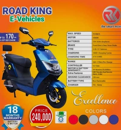 Road King Electric Scooty
