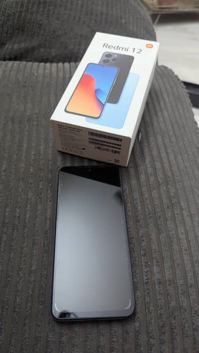 Redmi 12 With box Pta Approved 8/128