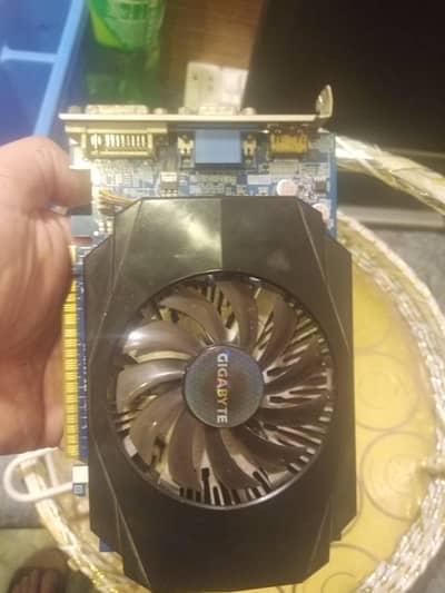 Gt 730 2 GB  4 gb dedicated graphic card ddr3.