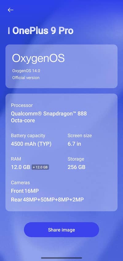 Exchange Good phone- OnePlus 9pro 5G 12+12 256