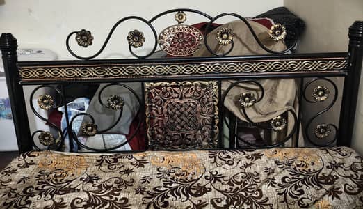 iron bed