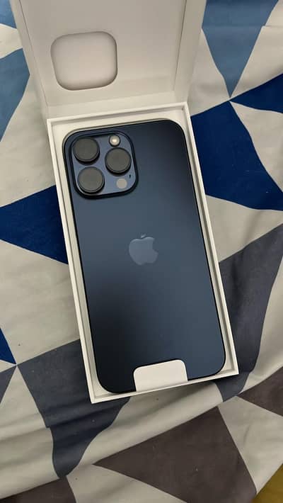 IPhone 15 Pro - Blue Titanium