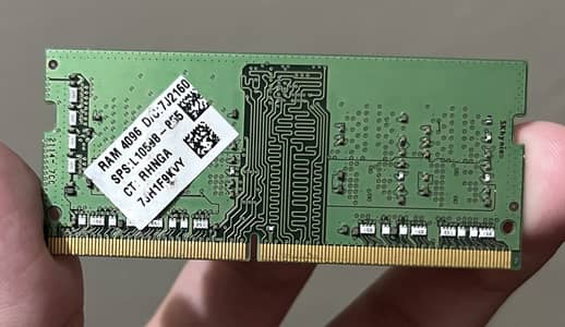 4 GB DDR 4 Ram 3200 MHz