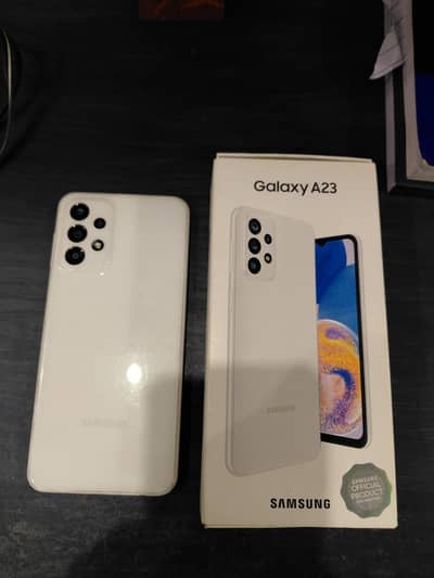 Samsung A23 128gb 6gb PTA White