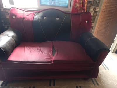 “2 Seater Sofa – Good Condition (Minor Damage) Urgent Sale”