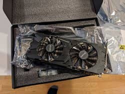 KAFA2 GTX 1070Ti graphics card with box
