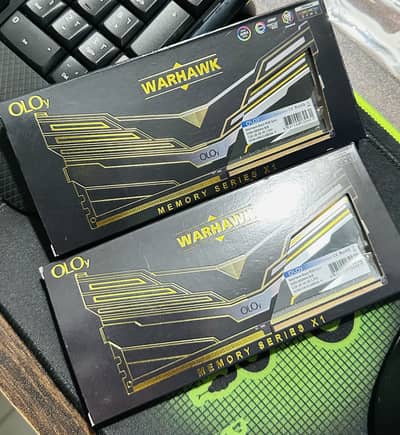 OLOy WarHawk Black RGB DDR4 3000MHz 16GB (8GBx2)