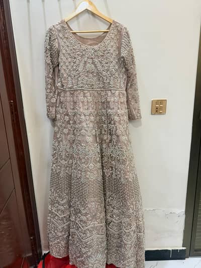 light pink color maxi in medium/Large size