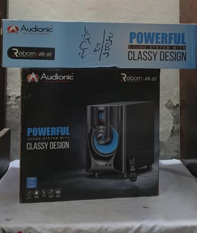 Audionic The sound master Powerful sound system with classy Design