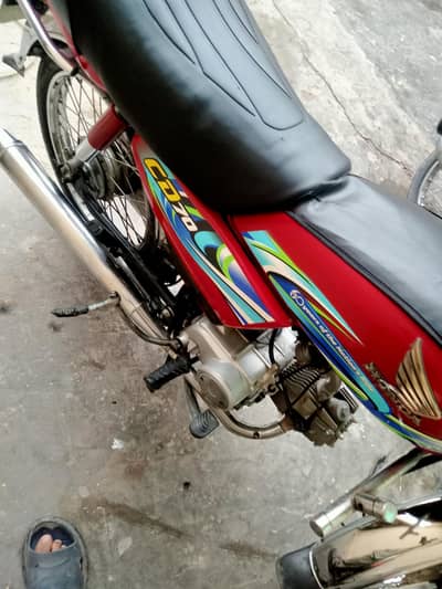 Honda 70 kiston p hasil krn