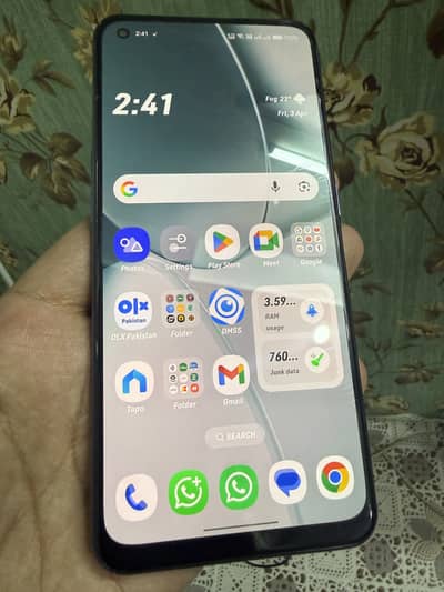 Oppo F19 12gb (6+6)  128 ha snapdragon 662 gaming processers