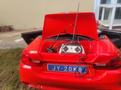 Kids Electric Ride-On Car with Remote Control – Red