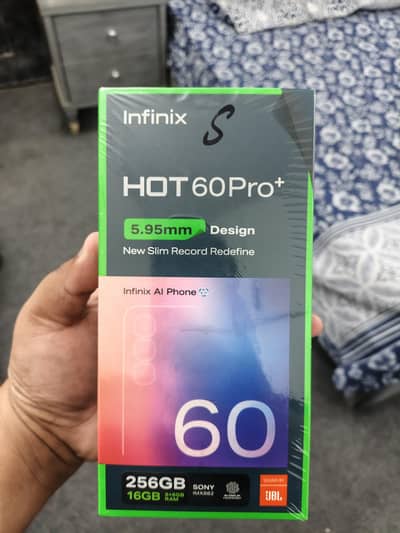 Infinix Hot 60 pro+ 8/256 Just Box open