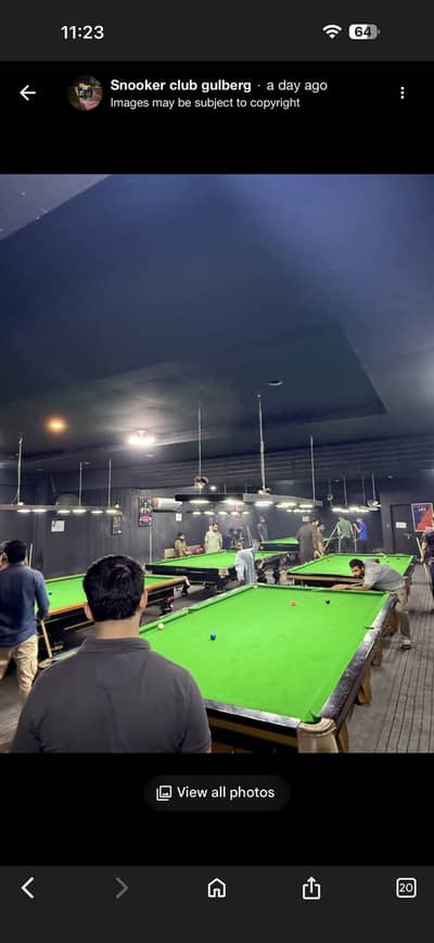 snooker club