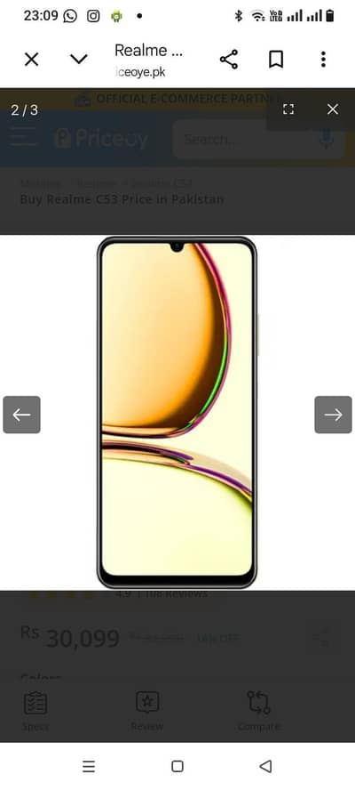 c53 6gb 128gb fresh condition