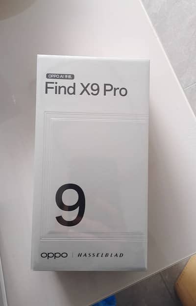 Oppo Find x9 pro box pack