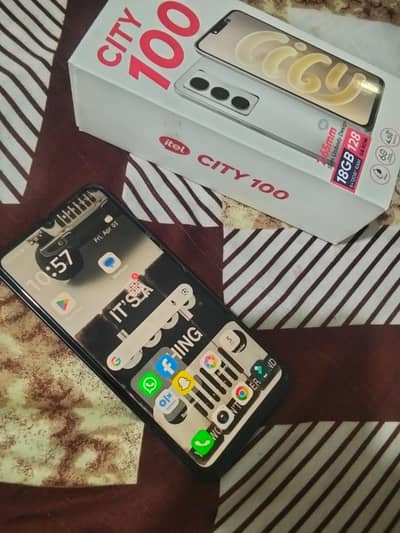 Itel city 100 in 8 month warranty