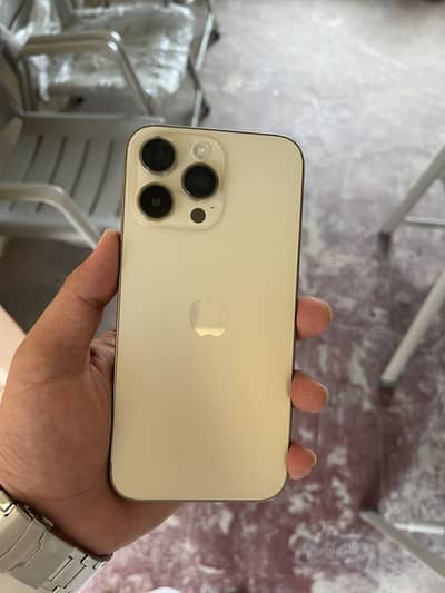 iPhone 14 pro max Gold 256gb