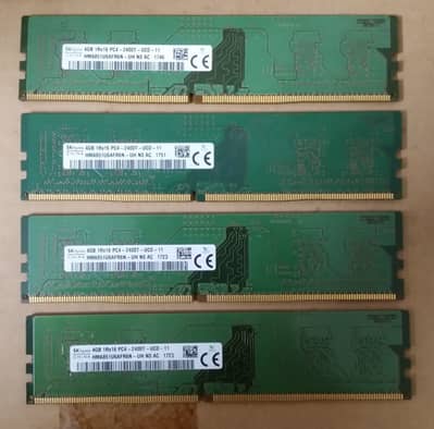 SK hynix | 4Gb | 2400mhz Rams |