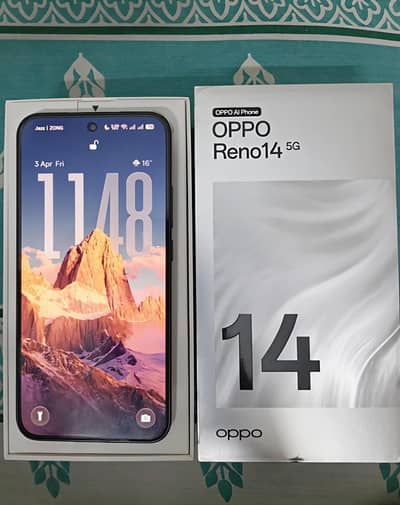 OPPO RENO 14 512 gb variant