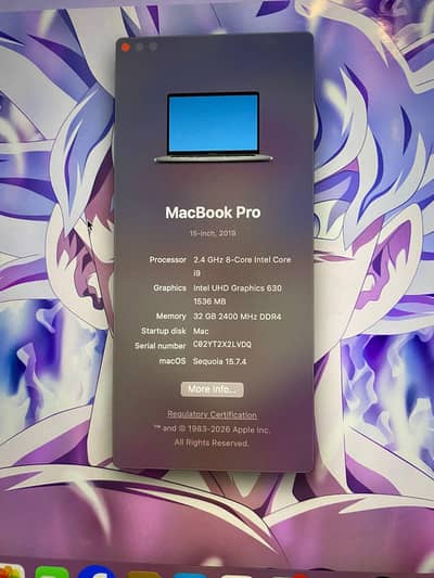MacBook pro 19