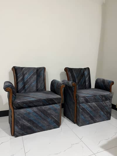 2 sofas in good condition/price
