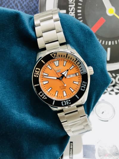 SEIKO SPORTS-DEEP OCEAN-AUTOMATIC-NEW WATCH-CITIZEN CASIO ARMANI FOSSI