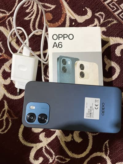 Oppo A6 no open no repair warranty phone with box