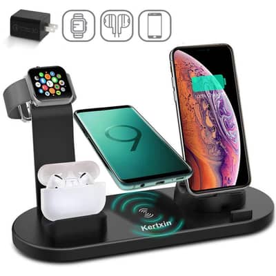 Kertxin 4-in-1 Magnetic Wireless Station - Professional Desk Setup