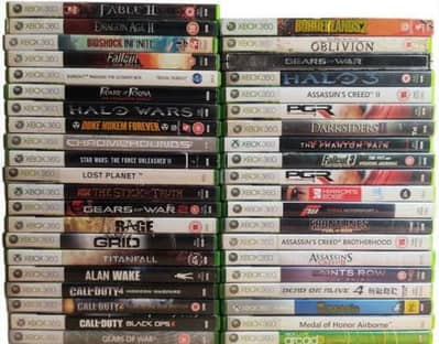 Xbox 360 DVDs  (Orignal and Jtag copy cds)