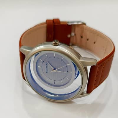 Transparent Half Moon Watch