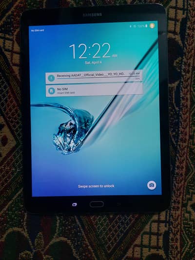 Samsung tab s2 set hai  sim wala non pta hai  3gbi ram 32gbi room h