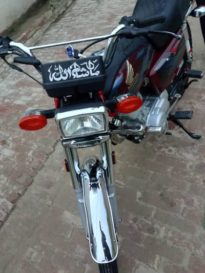 honda 125 new condition 03482742450